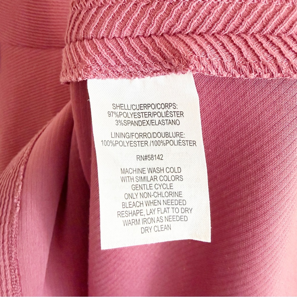 Gal Meets Glam Maggie Mauve Pink Swing Dress Size 6 - Picture 5 of 7